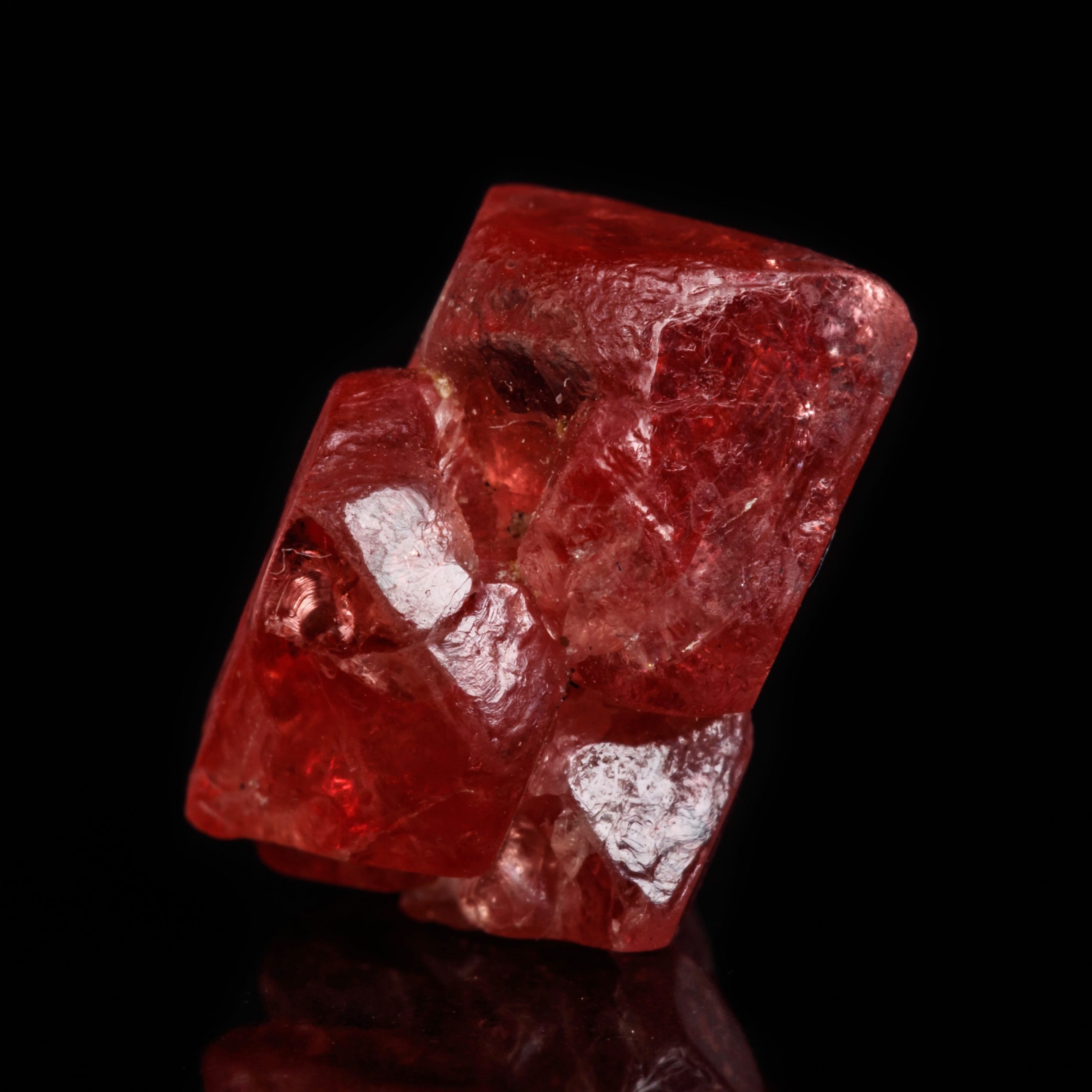 Rough Red Spinel