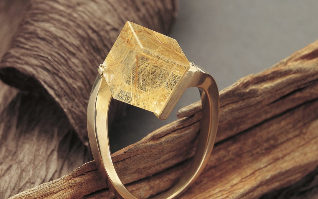 Bague Quartz Rutile