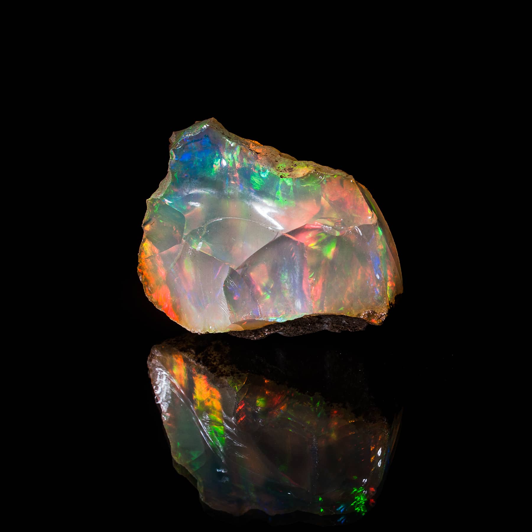 Bague hotsell opale brute