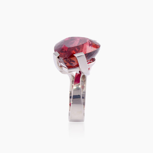 Bague Gaïa Or Gris et Tourmaline