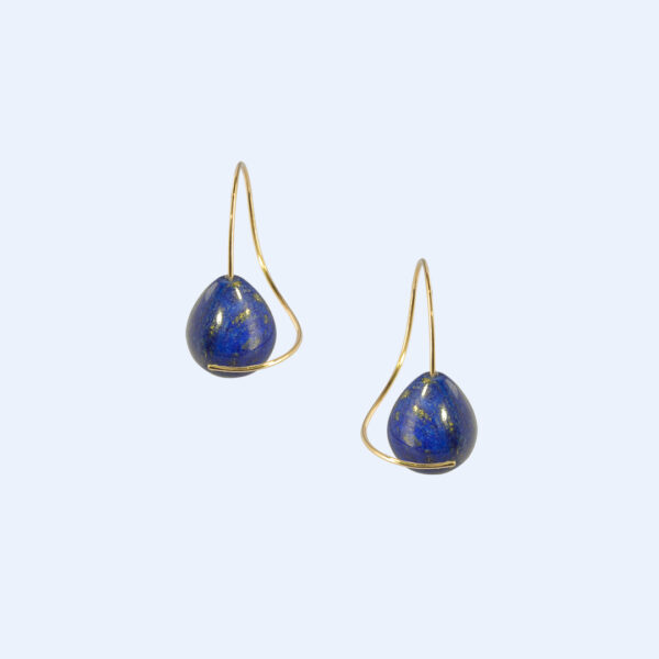 Boucles d'Oreilles Swing Lapis Lazuli
