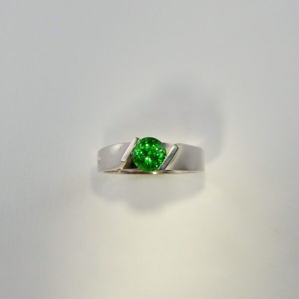 Bague Grenat Tsavorite