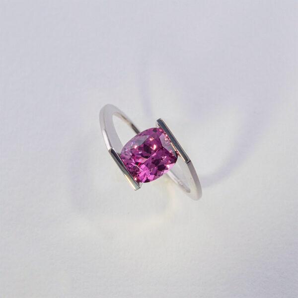 Bague Grenat Rhodolite