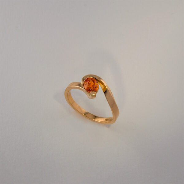 Bague Loops Grenat Spessartite